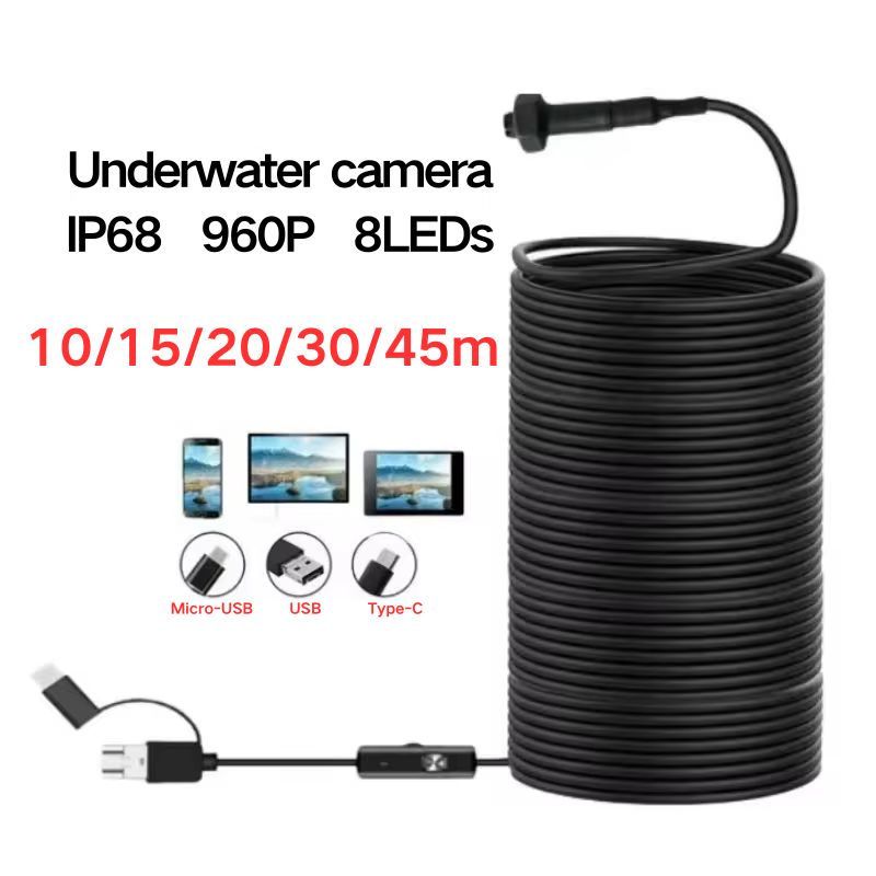Fish Finder Charger - 40m Fish Finder Underwater Fishing Endoscope