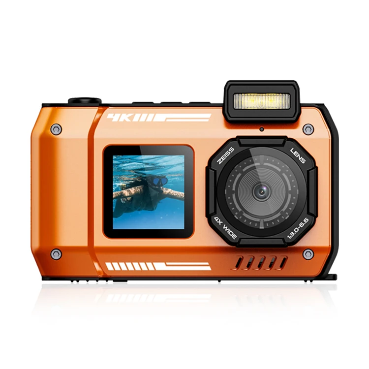 Underwater Camera - 4K FHD 32GB Card 16X Digital