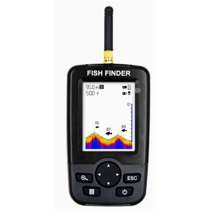 Wireless Sonar Fish Finder, Po - Fishing Depth Finder ulasan dan harga