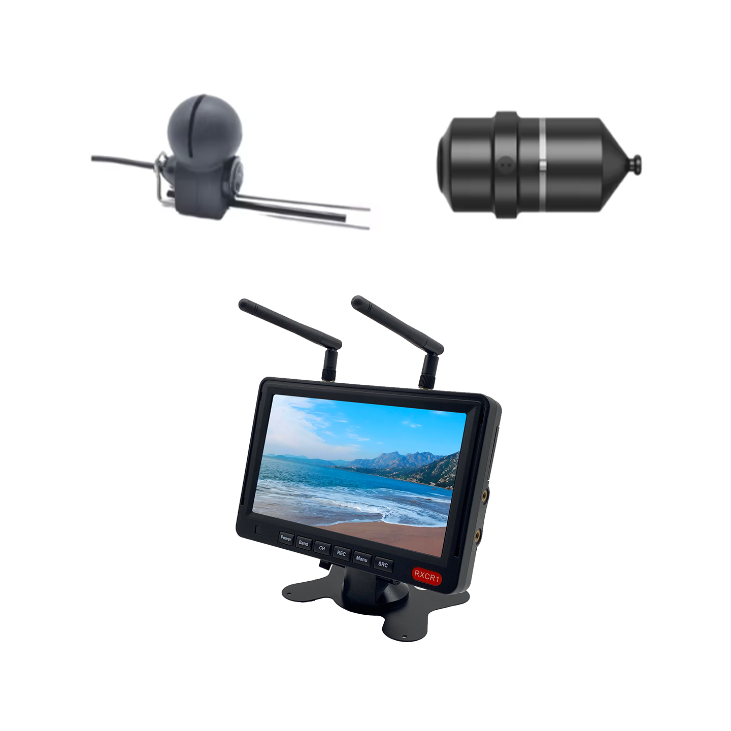 2W image transmission wireless - Fishing Camera ulasan dan harga
