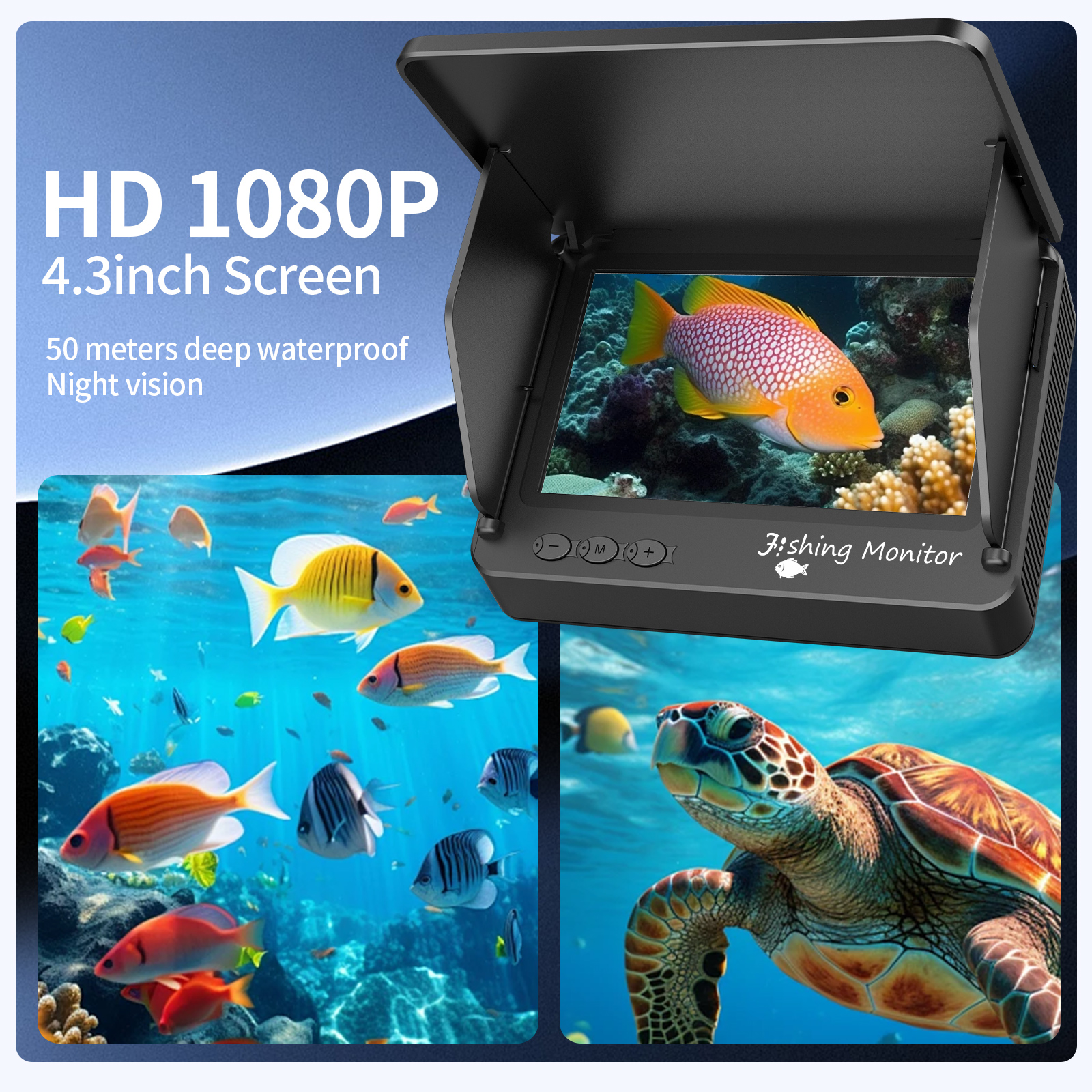 Underwater Fishing Camera 1080 - Fish Finder Portable ulasan dan harga