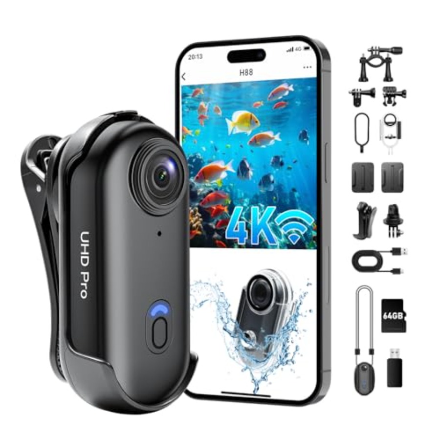 4K Action Camera for Cycling H - Fishing Camera ulasan dan harga