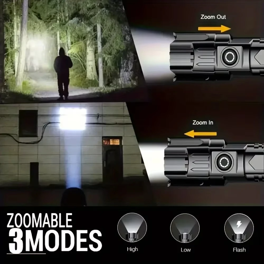 Super Bright LED Flashlight US - Fishing Light ulasan dan harga