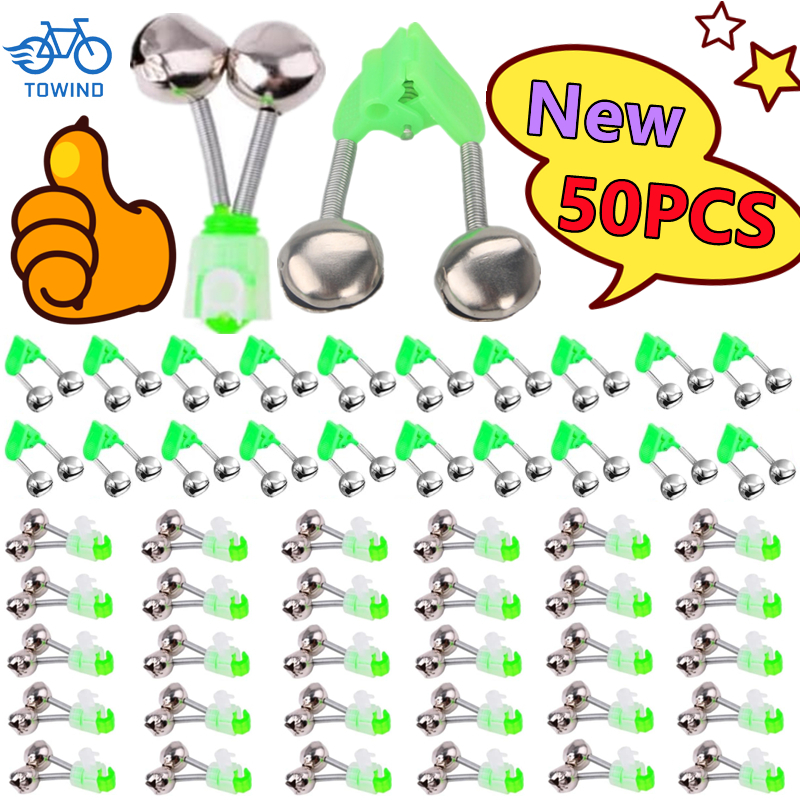 50-5PCS Double Bells Fishing I - Bite Alarm ulasan dan harga
