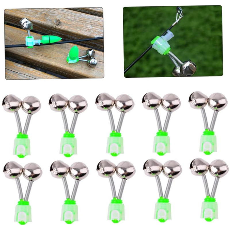 50-5PCS Double Bells Fishing I - Bite Alarm ulasan dan harga