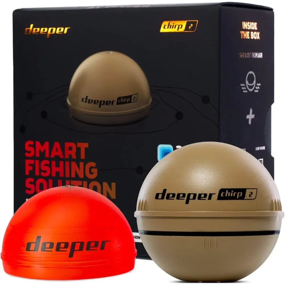 A  Chirp 2 Sonar Fish Finder - - Fishing Depth Finder ulasan dan harga