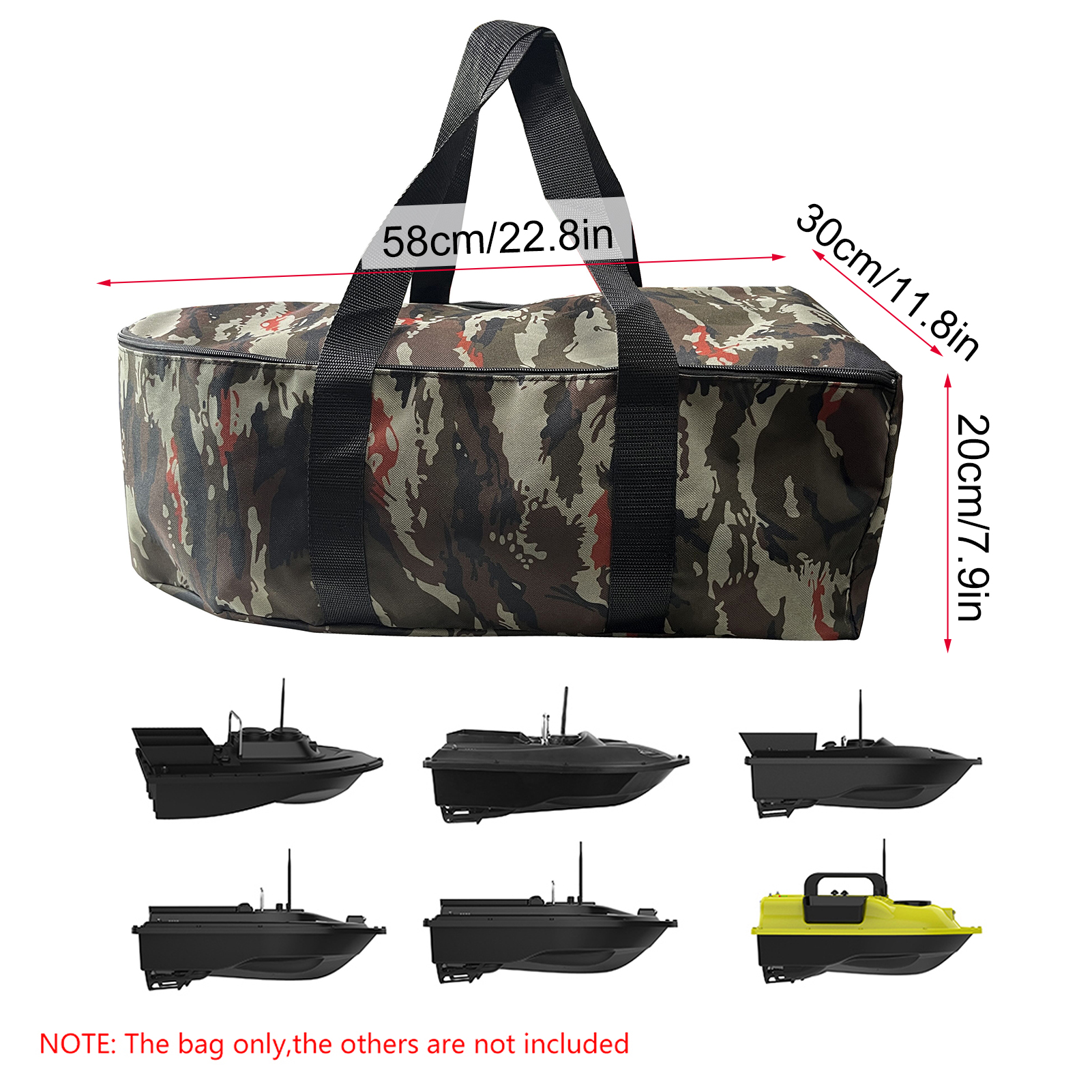 Carry Bag for Bait Boat Water  - Fish Finder Case ulasan dan harga