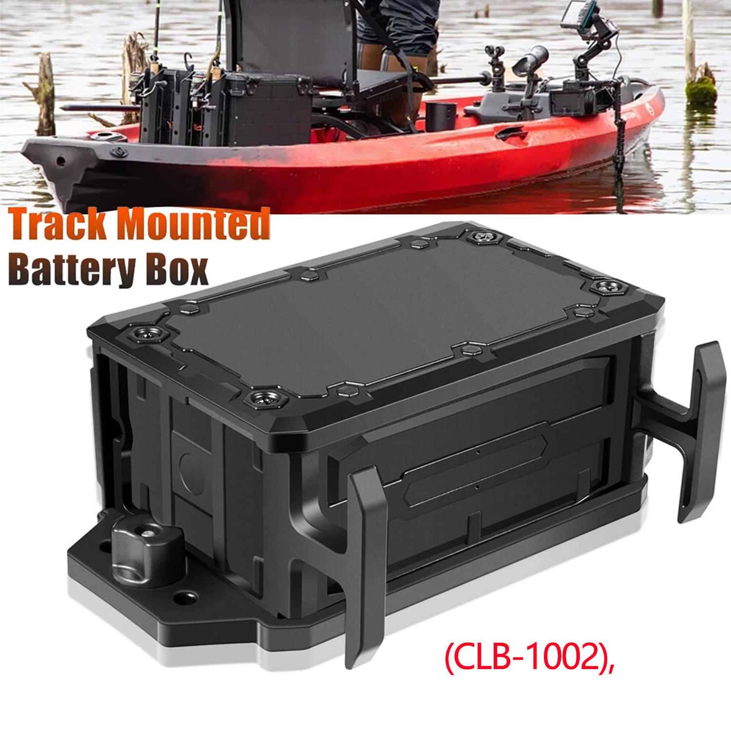 Track Mounted Battery Box for  - Fish Finder Mount ulasan dan harga