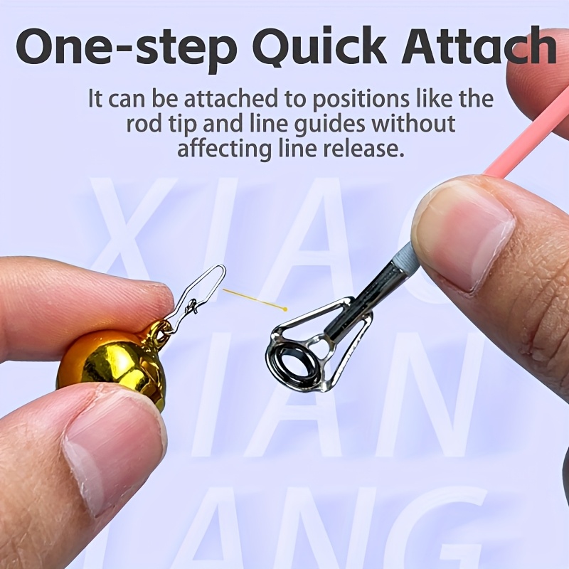8Pcs Fishing Bite Alarm Bells, - Bite Indicator ulasan dan harga