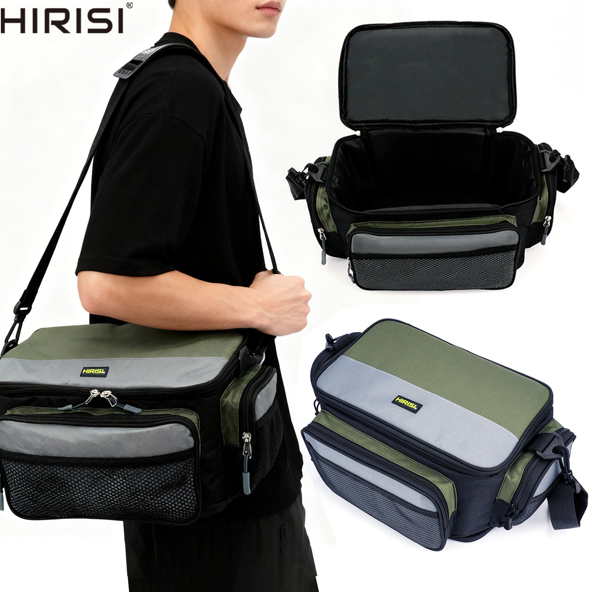 Hirisi W127 Large Capacity Oxf - Fish Finder Case ulasan dan harga
