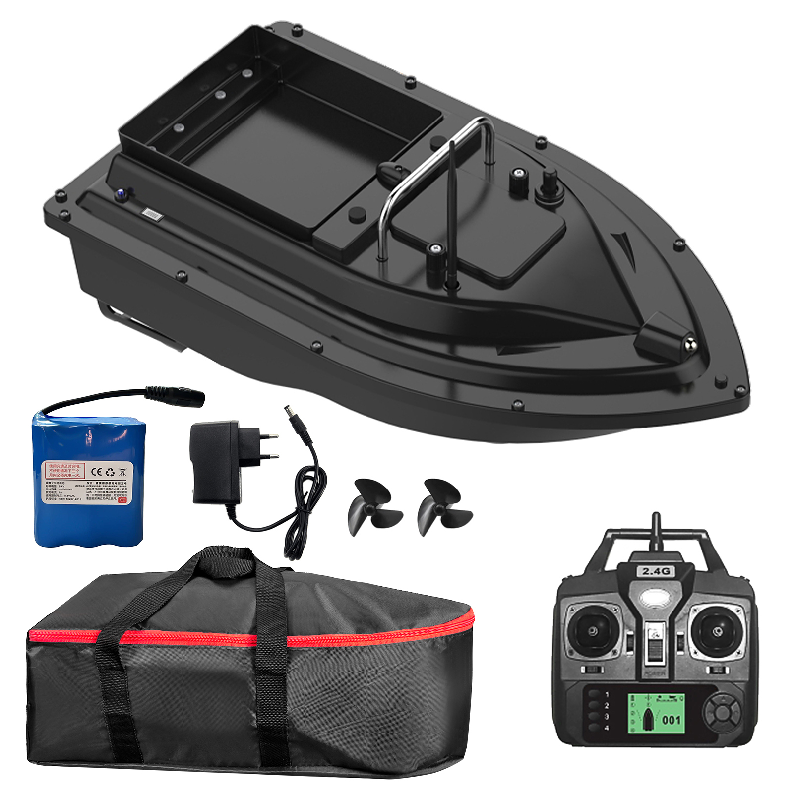 D16E GPS Fishing Bait Boat wit - Fishing Gps ulasan dan harga